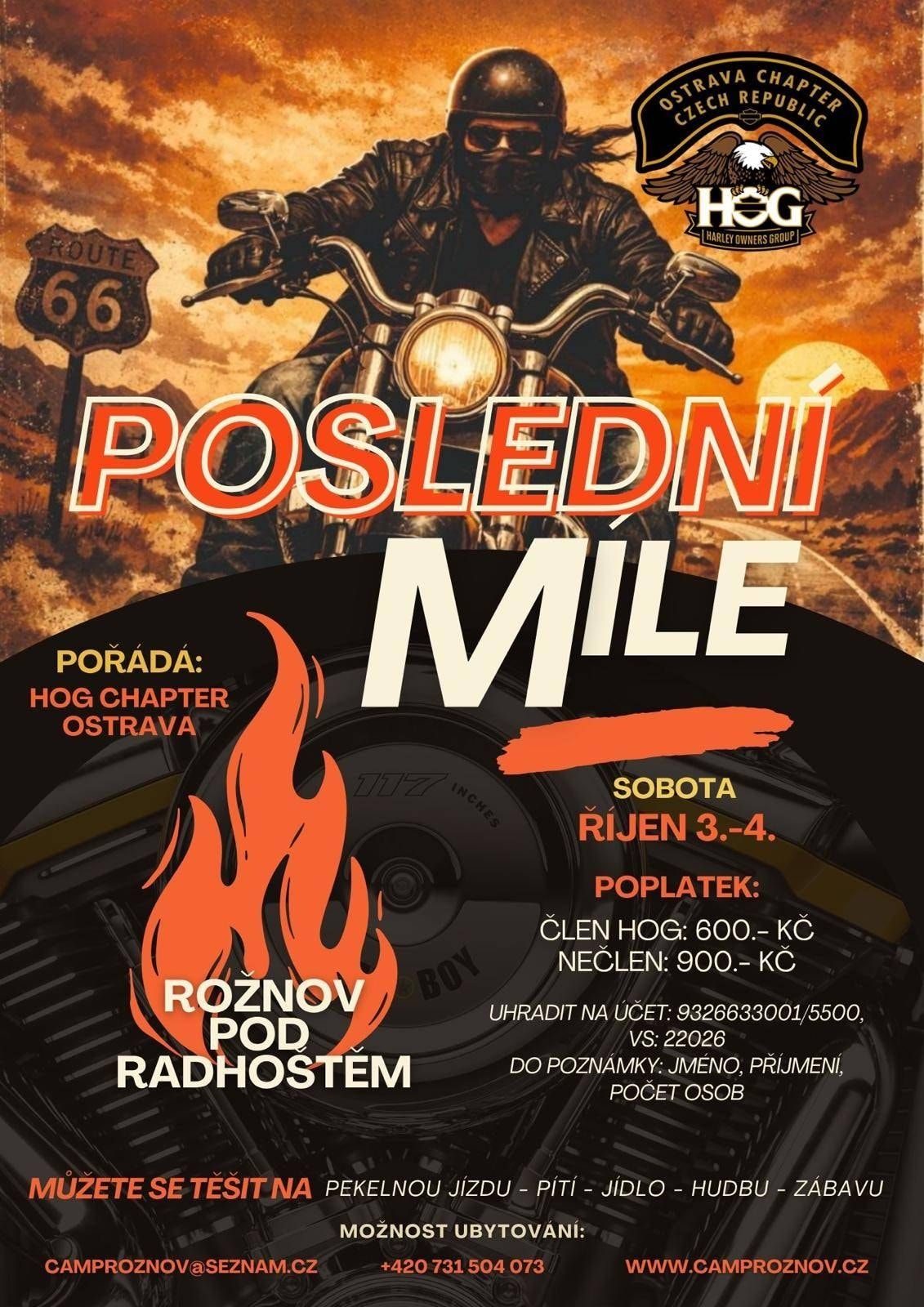 Poslední Míle Hog Ostrava