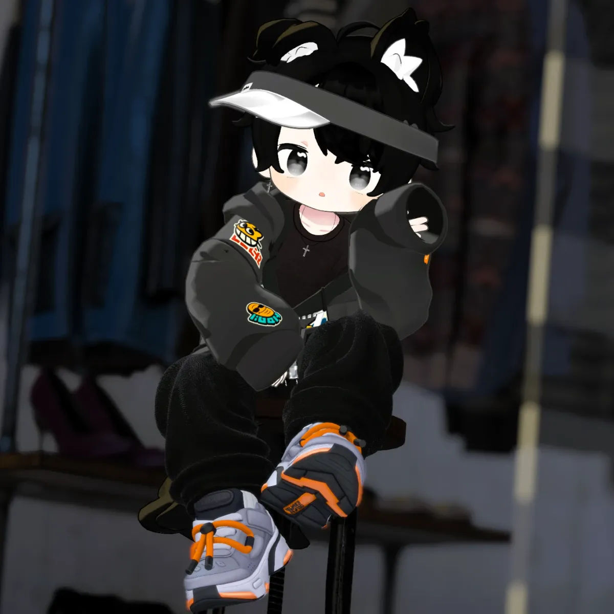 ⚠Mame_caution!（まめひなた Mamehinata / オリジナル3Dモデル