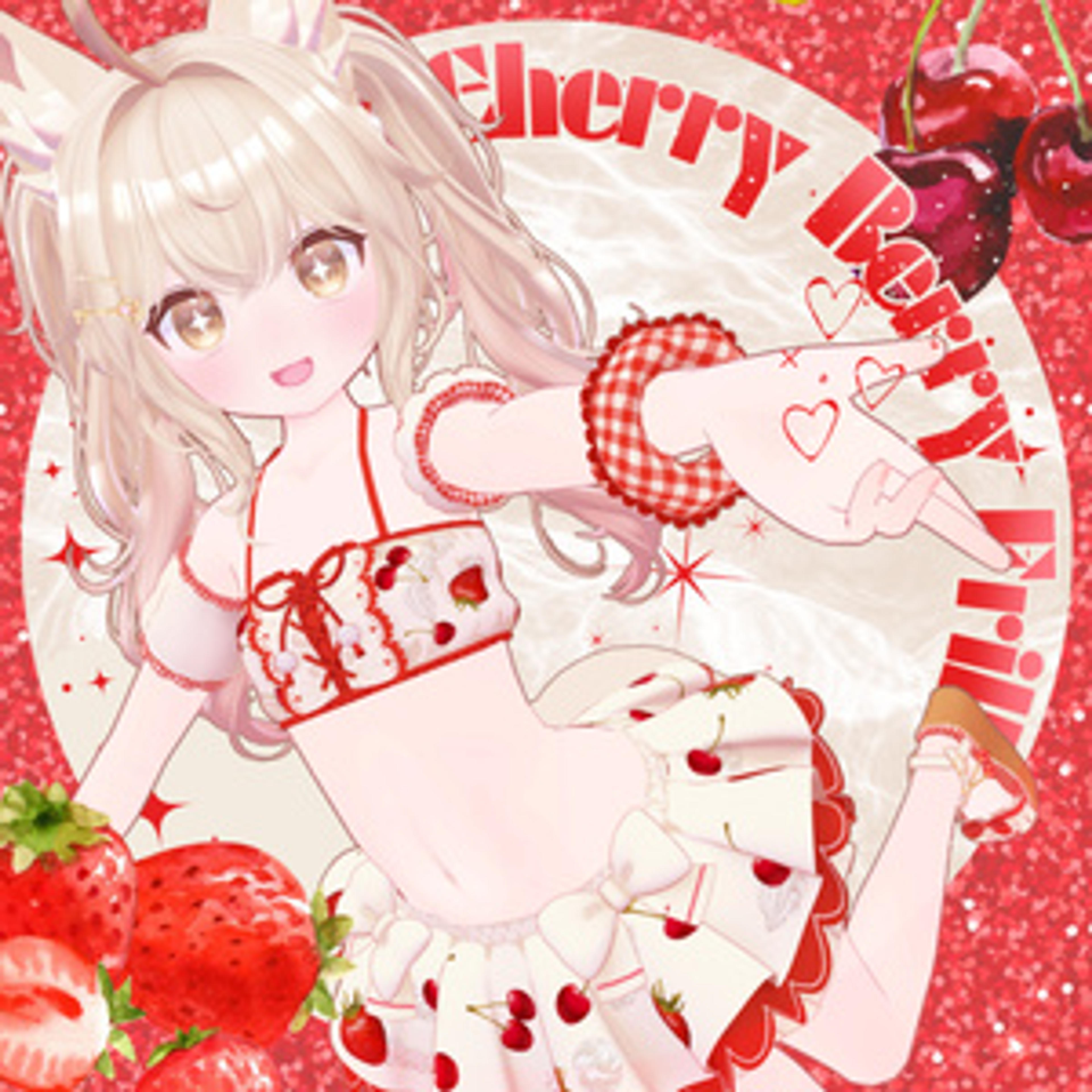 【VRC想定衣装】。+🍓Cherry Berry Frill🍒+。【複数アバター対応】