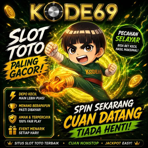 Kode69 - Situs Slot Toto Terpercaya, Aman, Cepat, Pasti Lunas Dibayar!