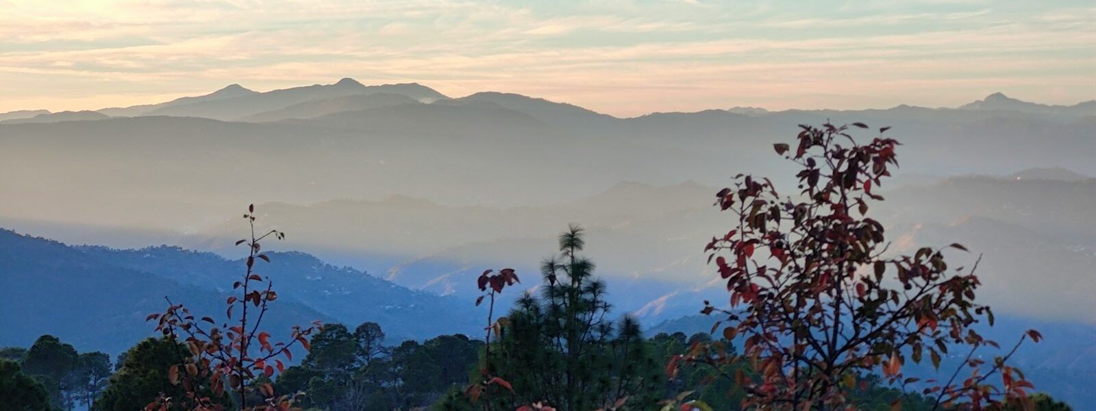 Ranikhet-Mountain panorama