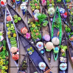 alleppey floating market