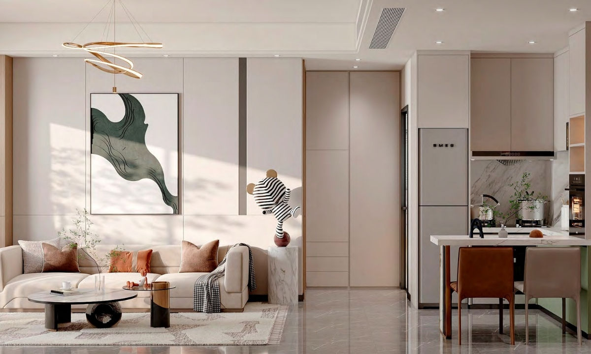 Renderings of Type D Apartment