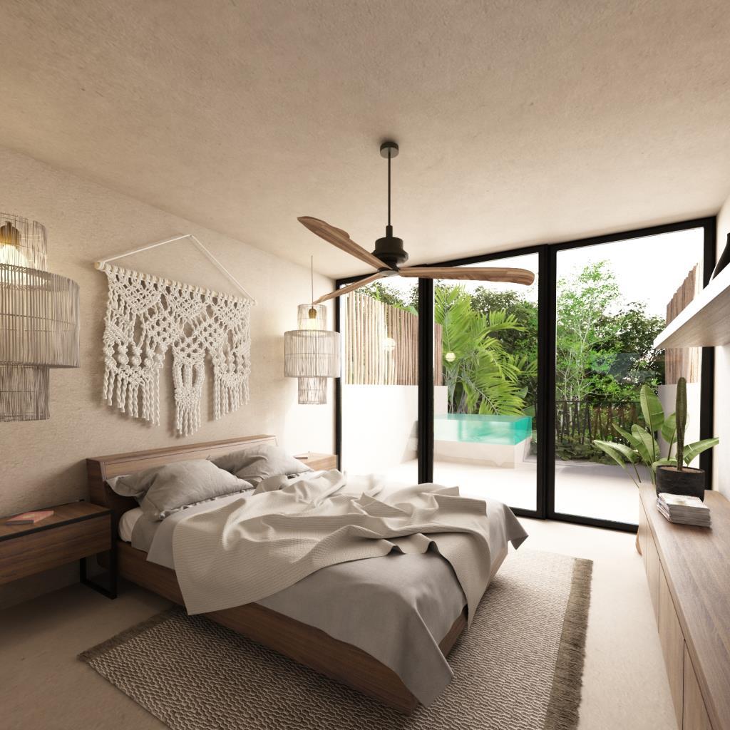 1BR 1BA Garden apartment with swin up, Amazonia 518 Tulum