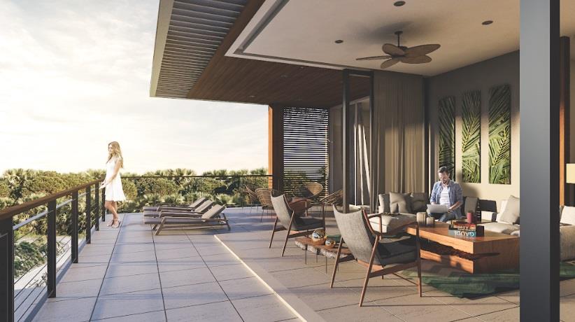 Penthouse BR3 BA4, Naj Kiin, Tulum