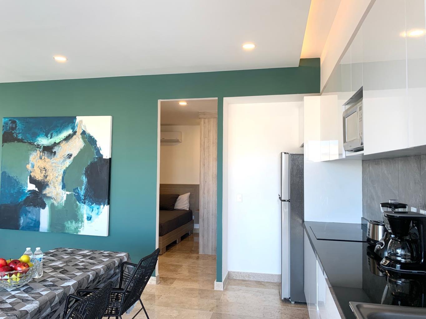 1BR 1BA, Studio with Balcony, Torre Diez, Playa del Carmen