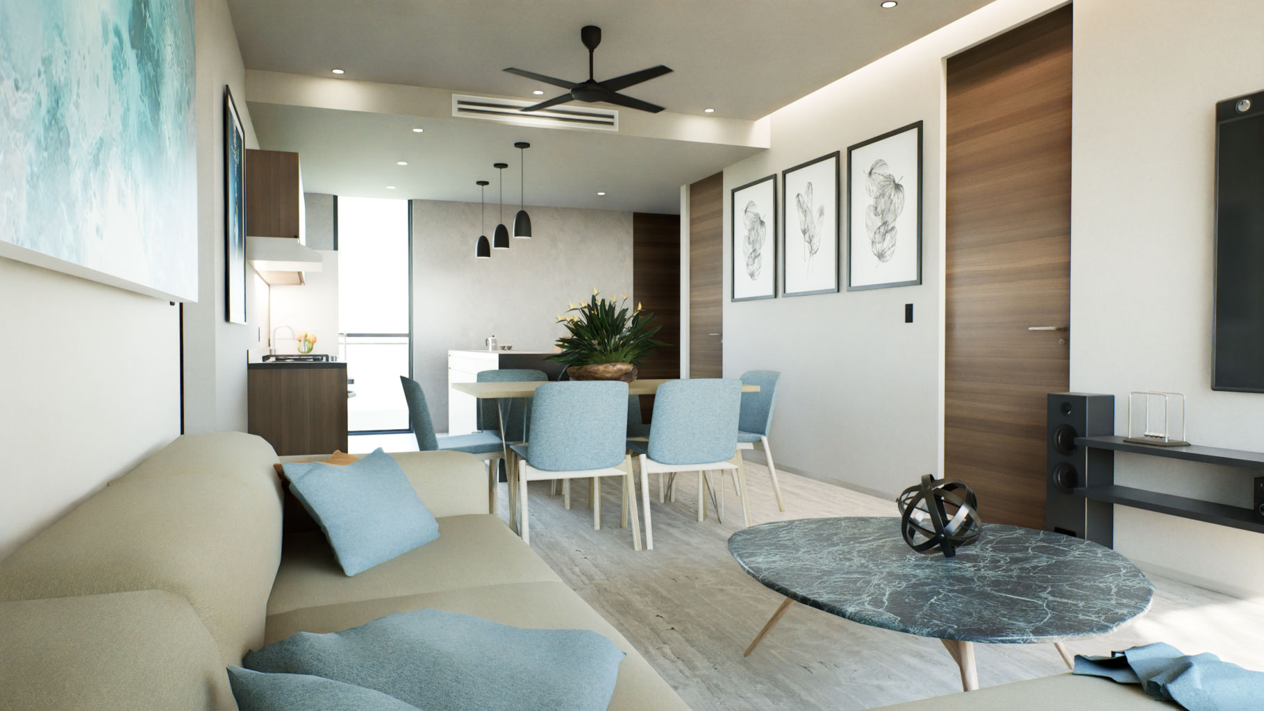3BR 4BA, PH, Arvore, Cancun