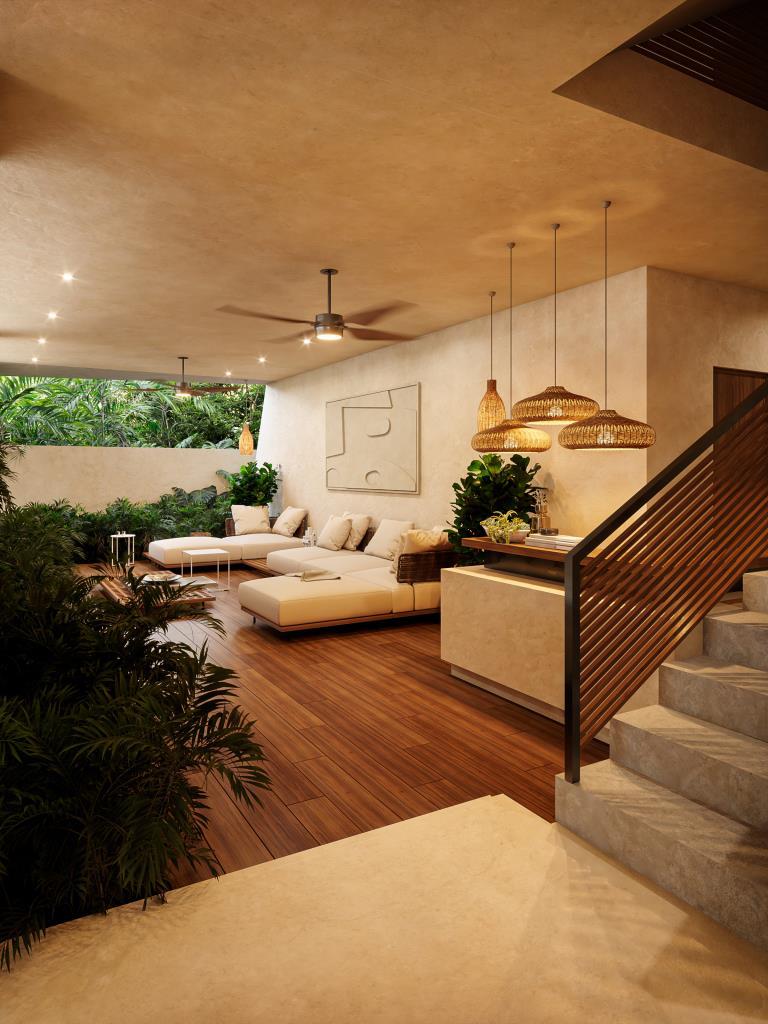 1BR 1BA Apartment with terrace, Yama Tulum Condos