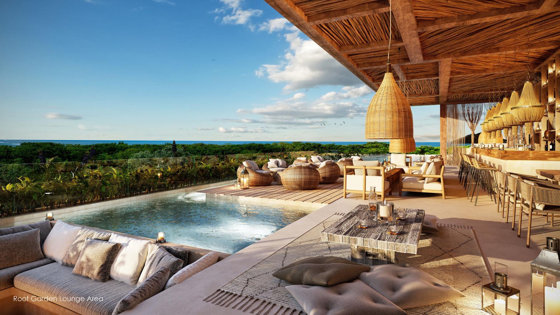 2BR 3BA PH Roof top Lock off, Nequen Kukulkan, Tulum