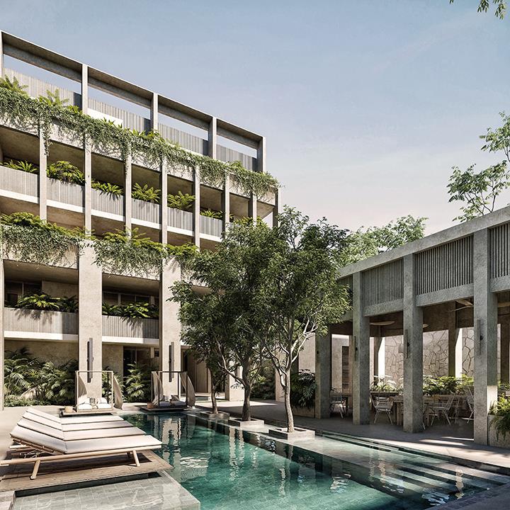 1BR 1BA, Luxury Studio with Jacuzzi, Constelada, Tulum