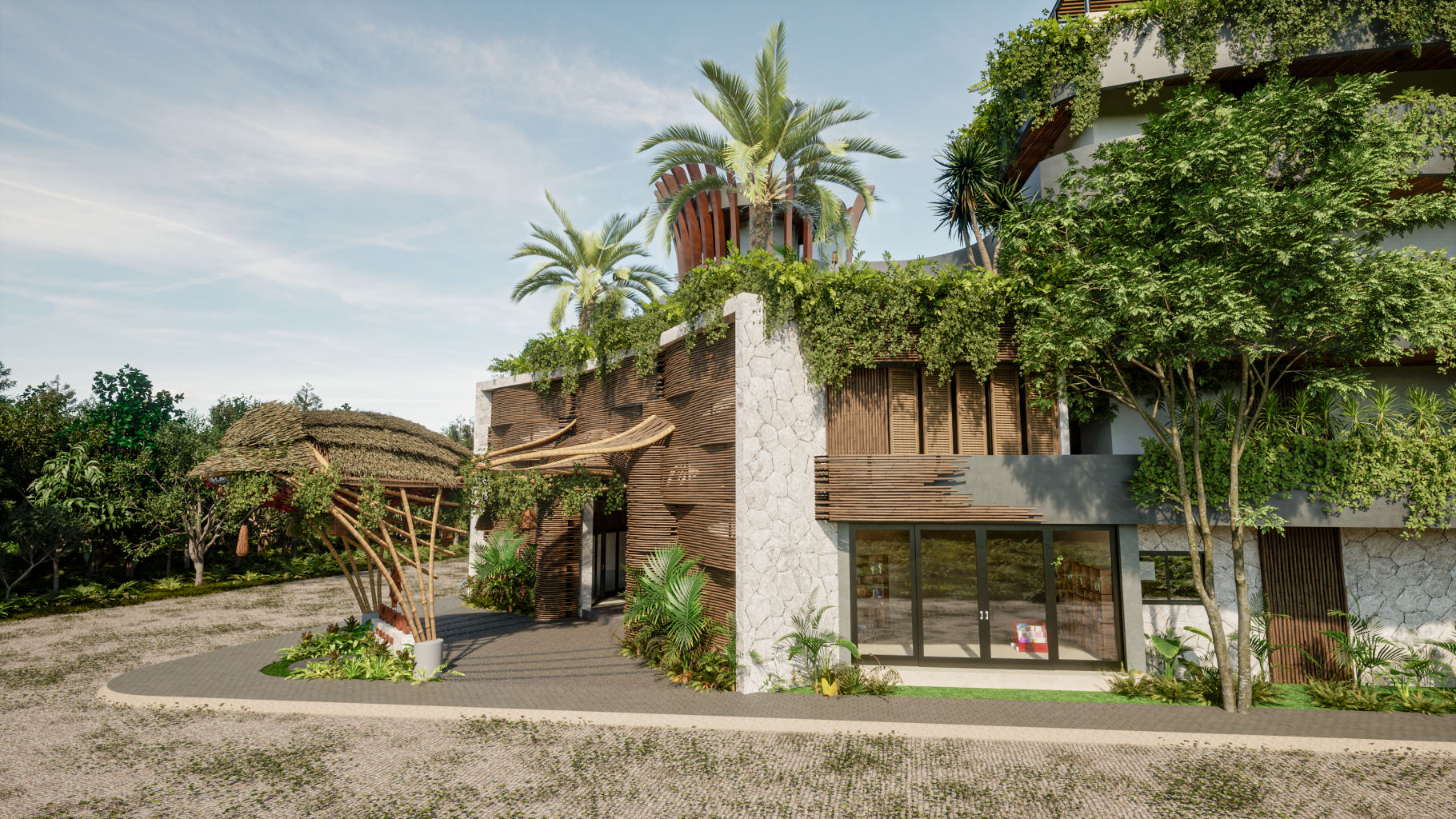 1BR 1BA, Luxury Studio with Terrace, Kukul, Tulum