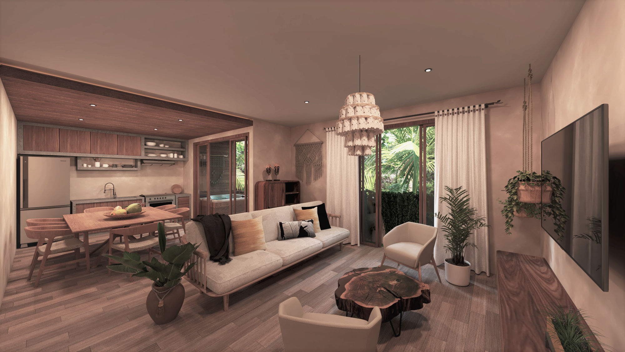 2BR 1BA Apartment, Yemaya Tulum