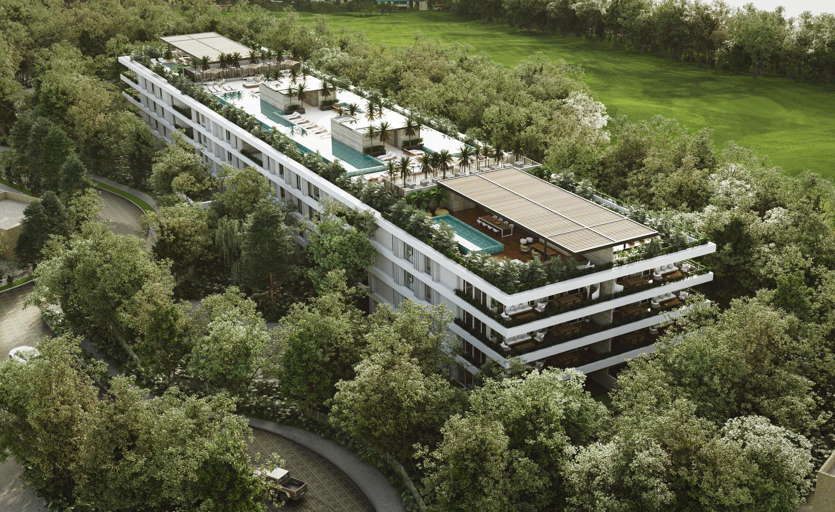 3BR 3BA, Apartment with Terrace, Uma, Playa del Carmen