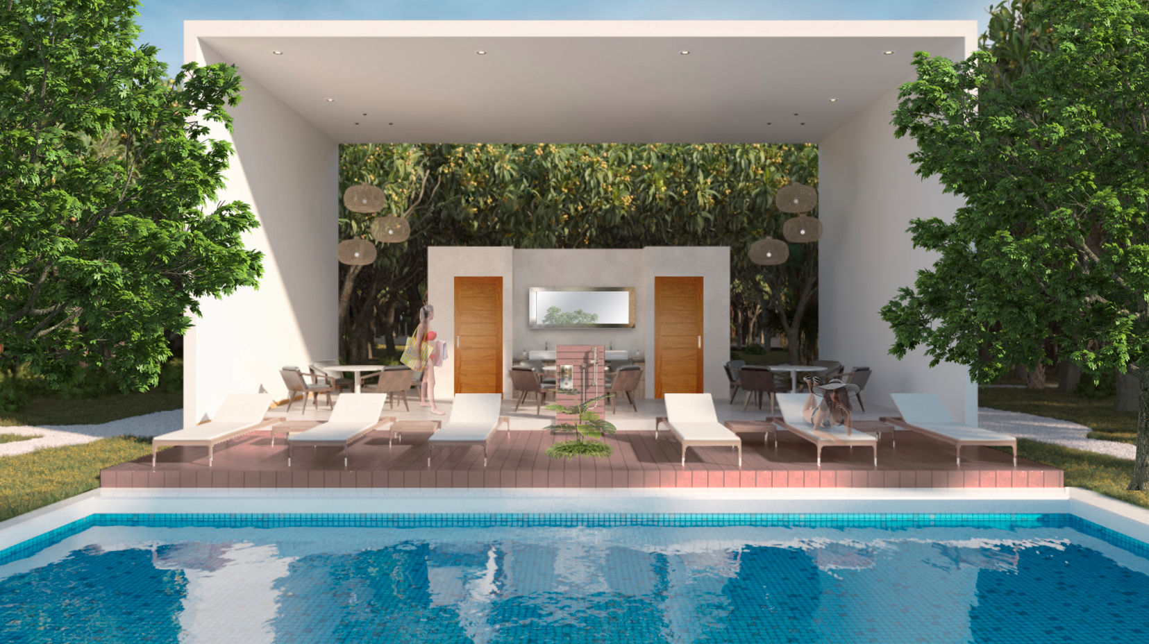 2BR 4BA, Apartment Lock Off, Koro, Tulum