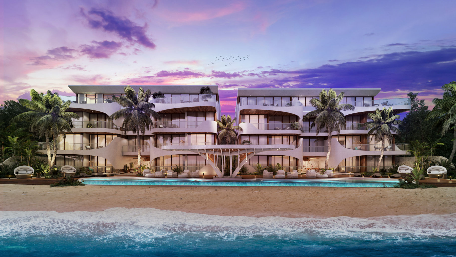 3BR 4BA apartment Tankah 52 Tulum