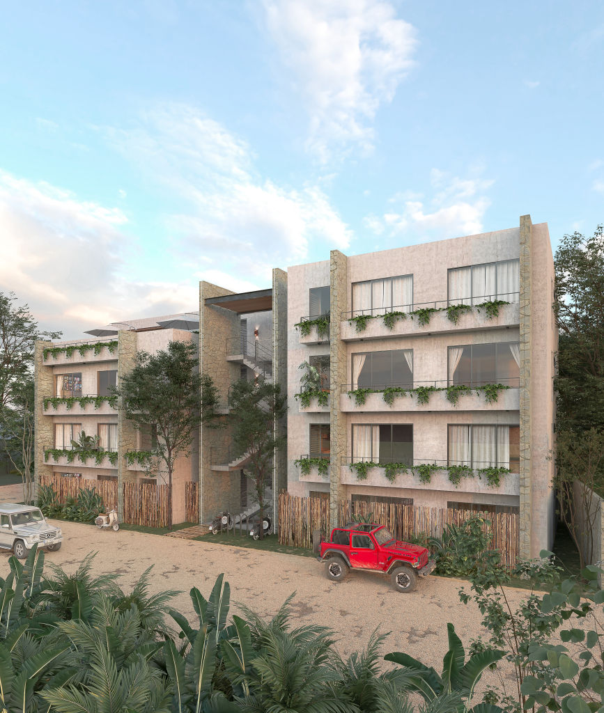 2BR 2BA, Apartment with Terrace, Kay, Tulum