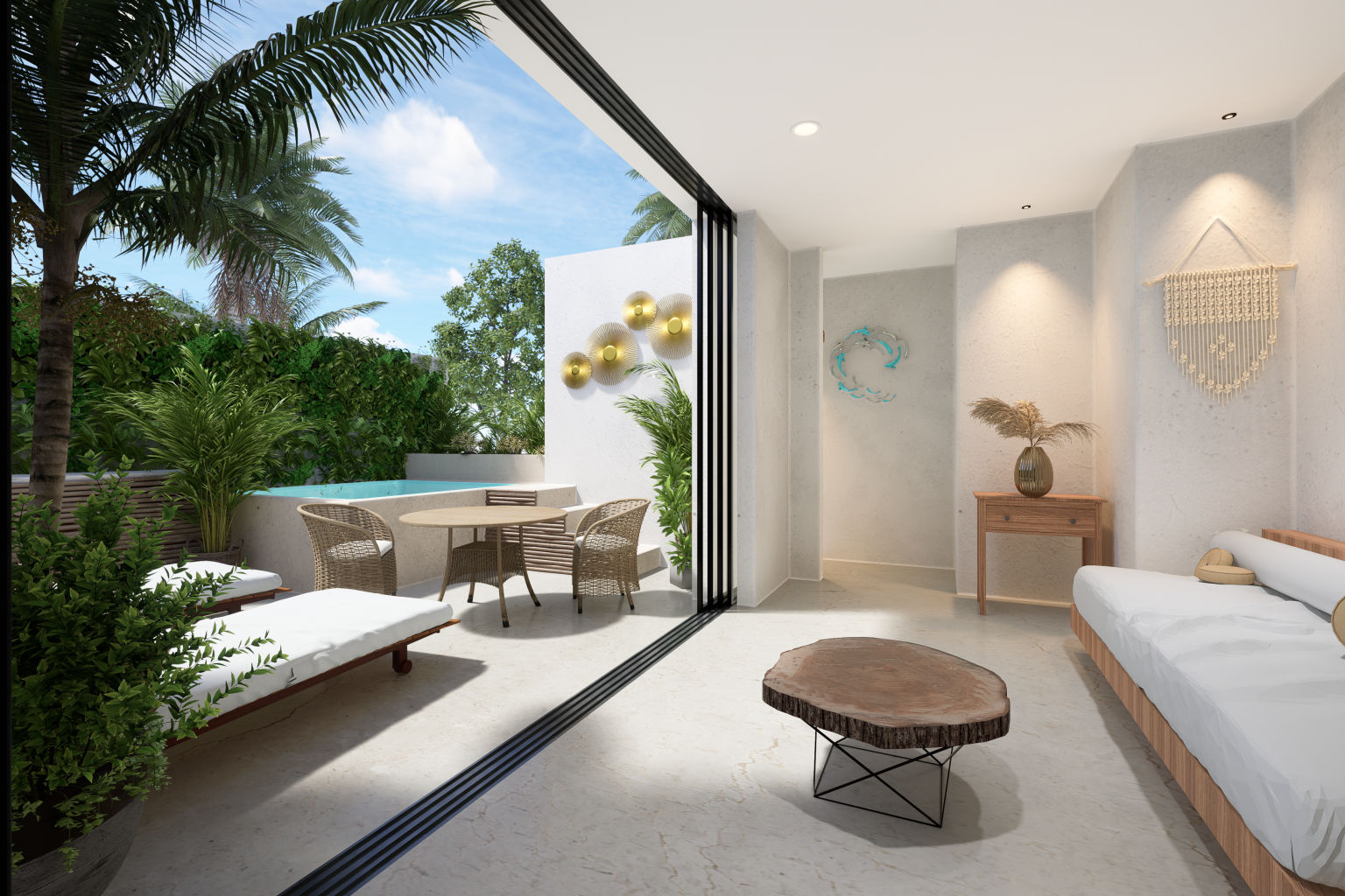 2BR 2BA, PH, Yuum-Lum, Tulum