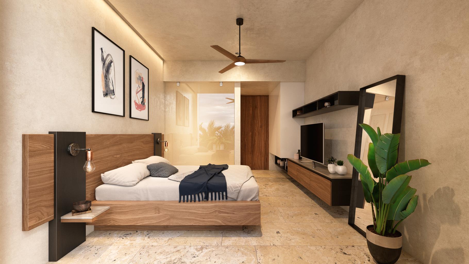 1BR 2BA Apartment. Uxul Tulum