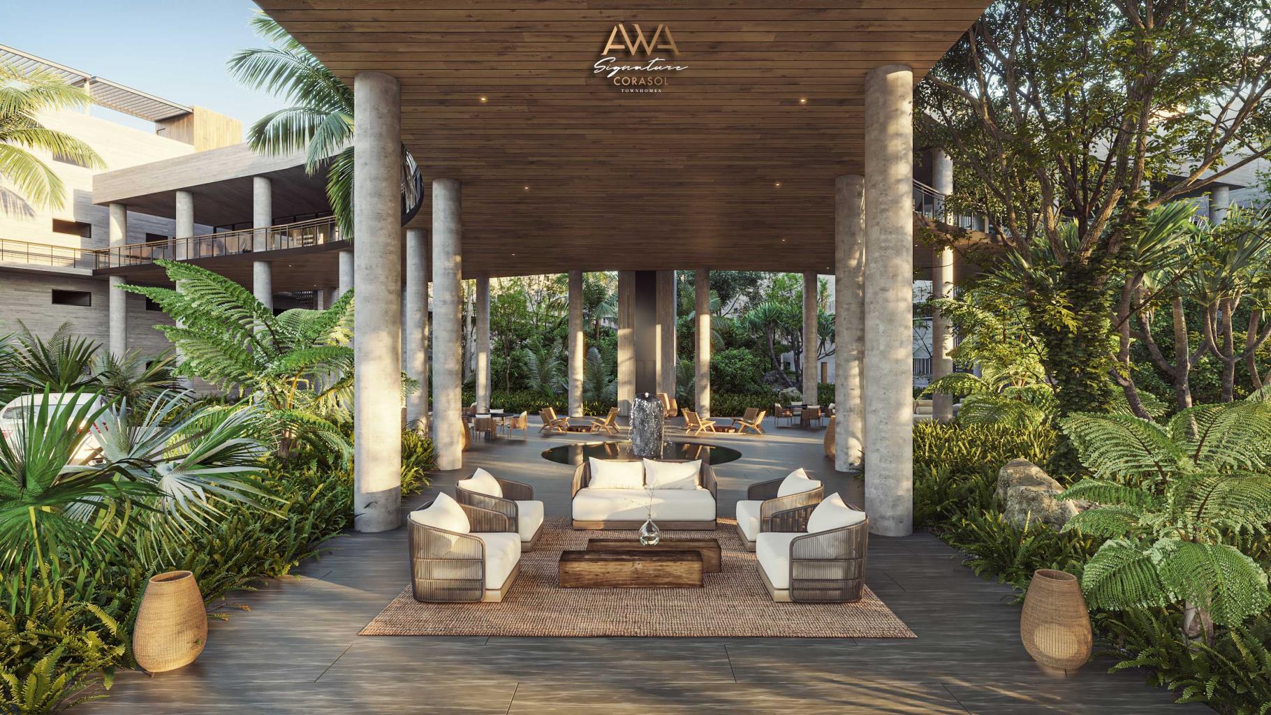 3BR 3BA Apartment swin up, Awa Signature, Playa del Carmen