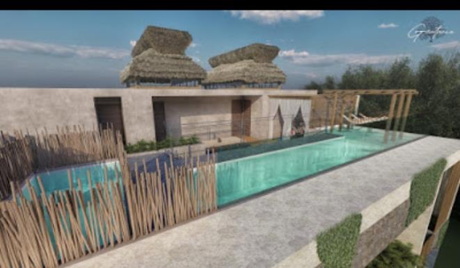 2BR 2BA Apartment with private pool and Luxurys Finishes, Gautama Tulum
