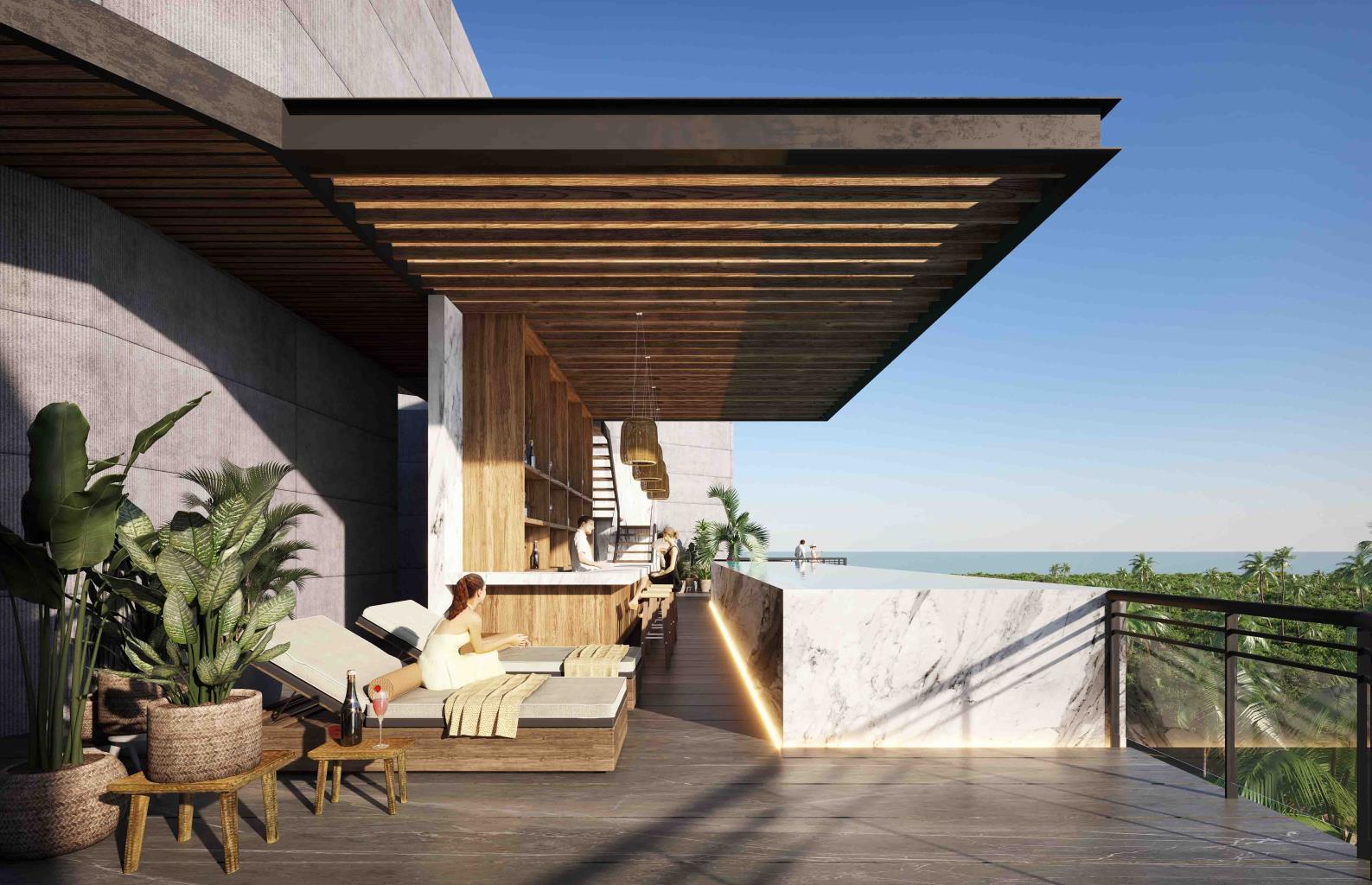 1BR 1BA PH, View Towers Cancun