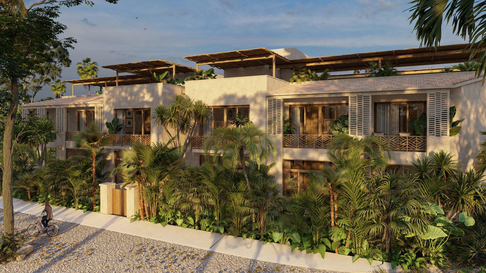1BR 1BA, Luxury Apartment with Roof, Casa Chaak, Puerto Aventuras