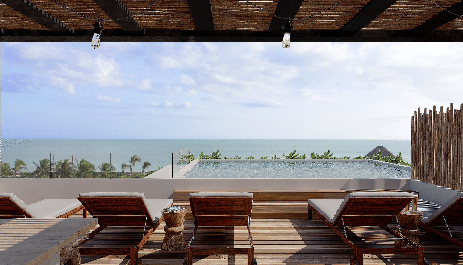 2BR 2BA, Apartment Lock Off, Kaban, Isla de Holbox