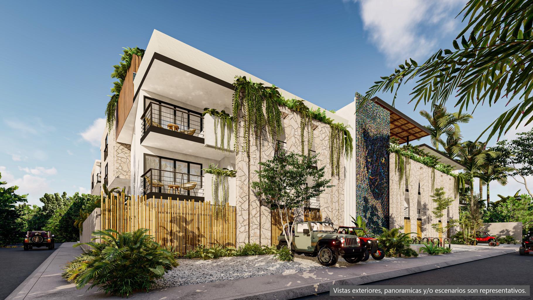 2BR 2BA, Apartment with Lock Off, Zamajal, Tulum