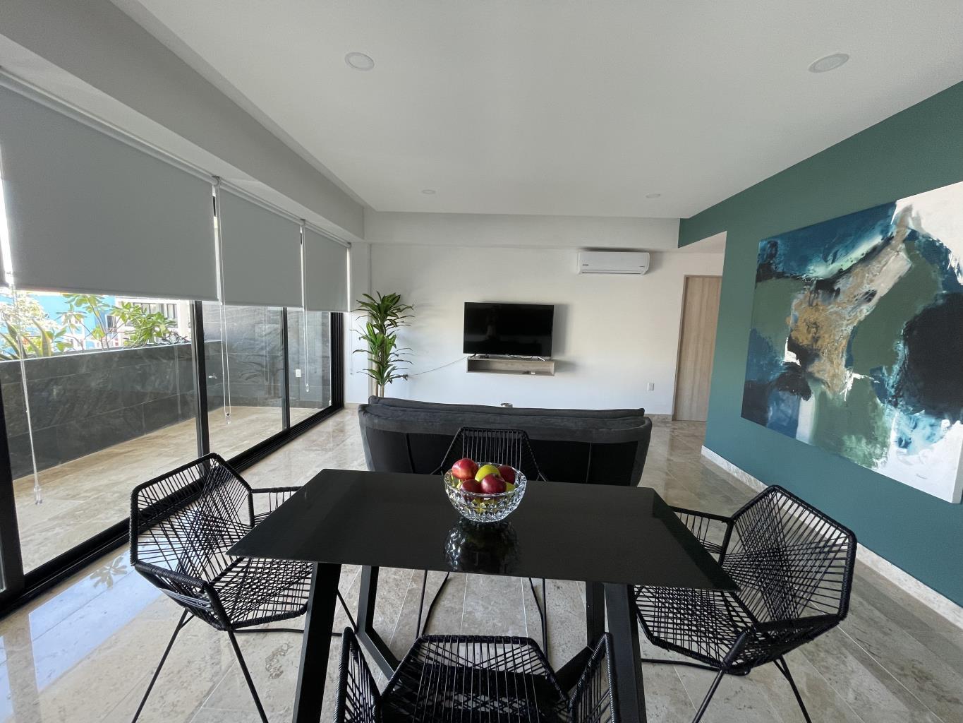 1BR 1BA, Studio with Balcony, Torre Diez, Playa del Carmen