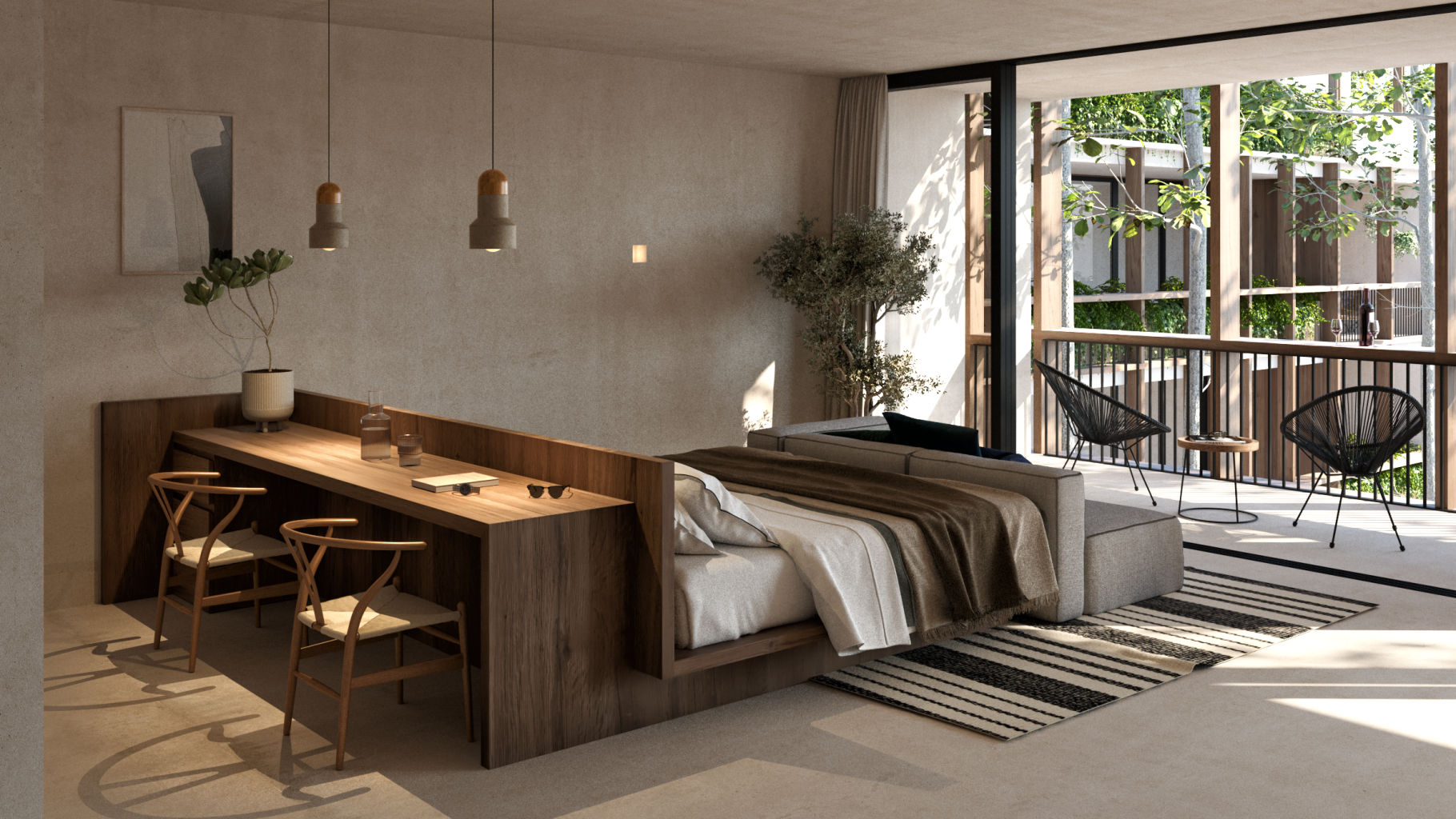 1BR 1BA Ground floor Apartment, Muunek Tulum