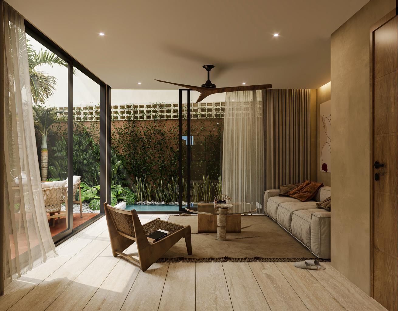 1BR 1BA Apartment with pool, Xaana Tulum