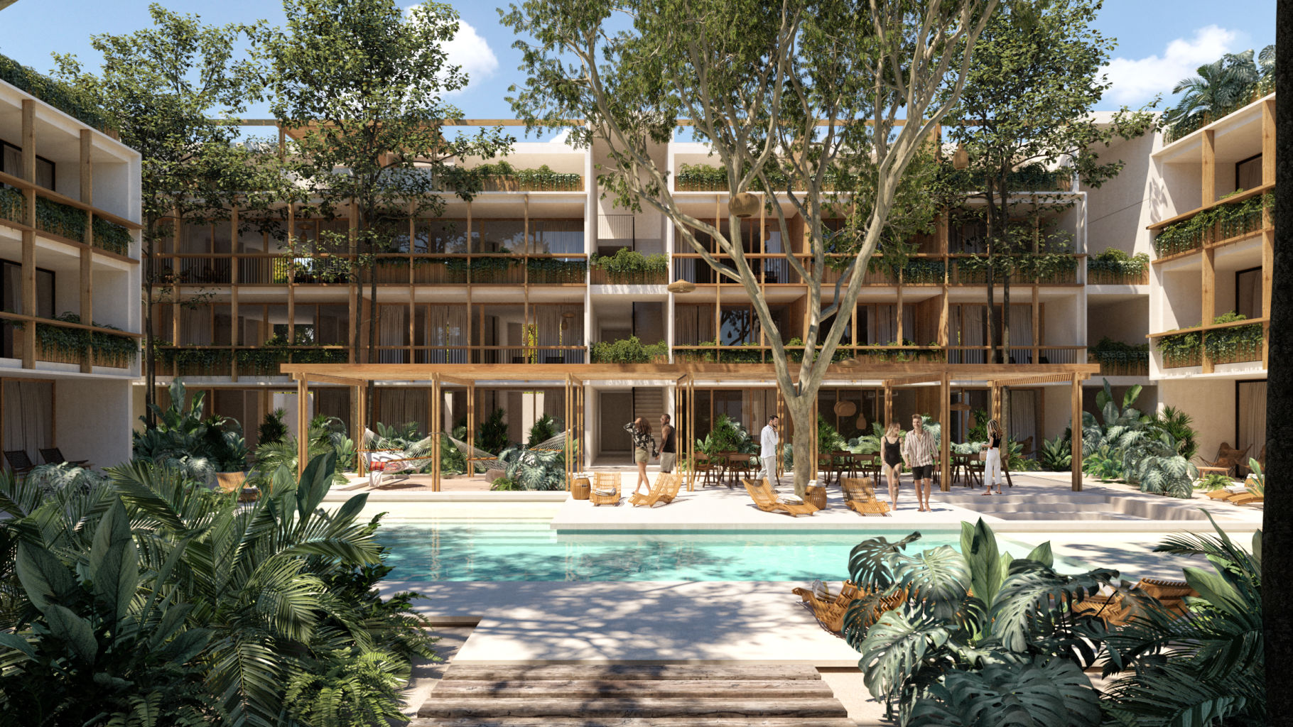 1BR 1BA Ground floor Apartment, Muunek Tulum