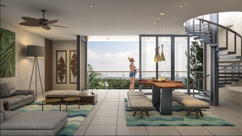 Penthouse BR3 BA4, Naj Kiin, Tulum