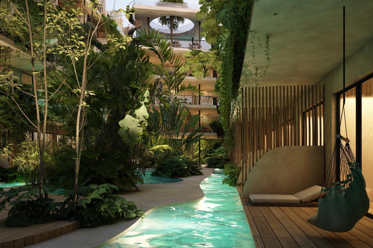 1BR 1BA Luxury Apartment with pool, Amazonia 518 Tulum