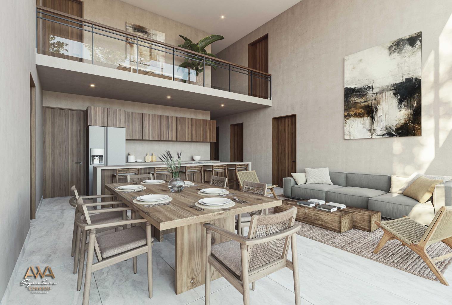 3BR 3BA Apartment swin up, Awa Signature, Playa del Carmen