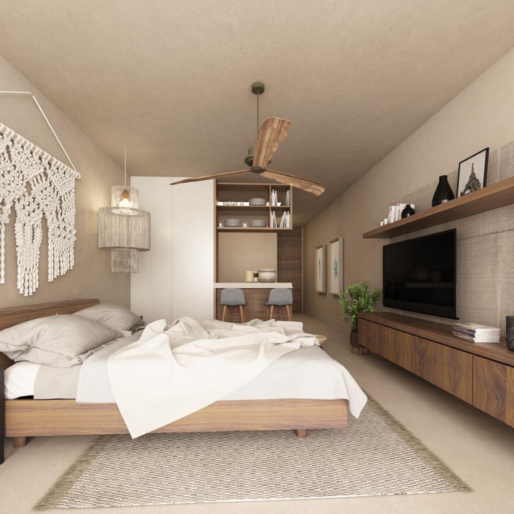 1BR 1BA Garden apartment with swin up, Amazonia 518 Tulum