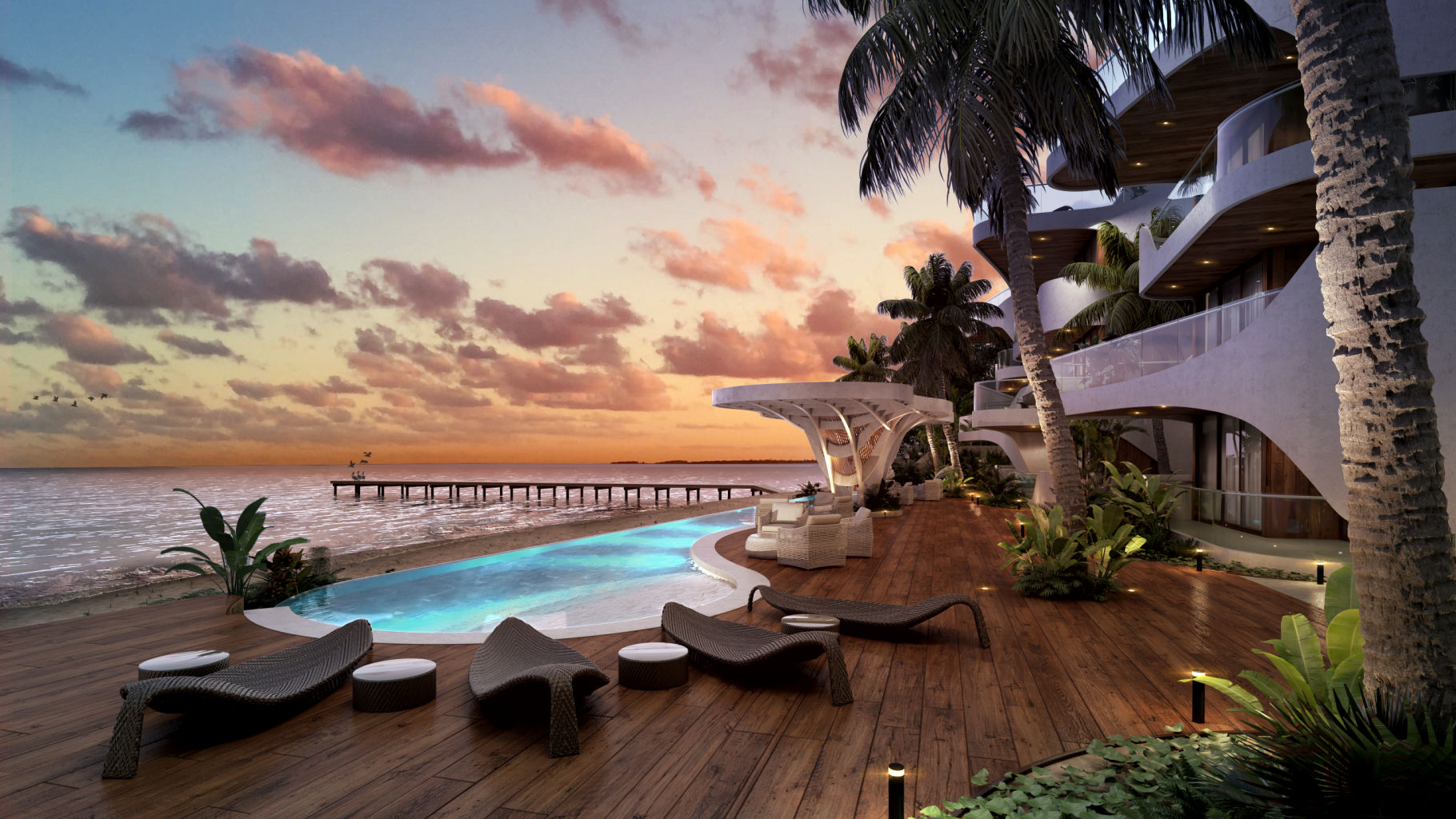 3BR 4BA apartment Tankah 52 Tulum