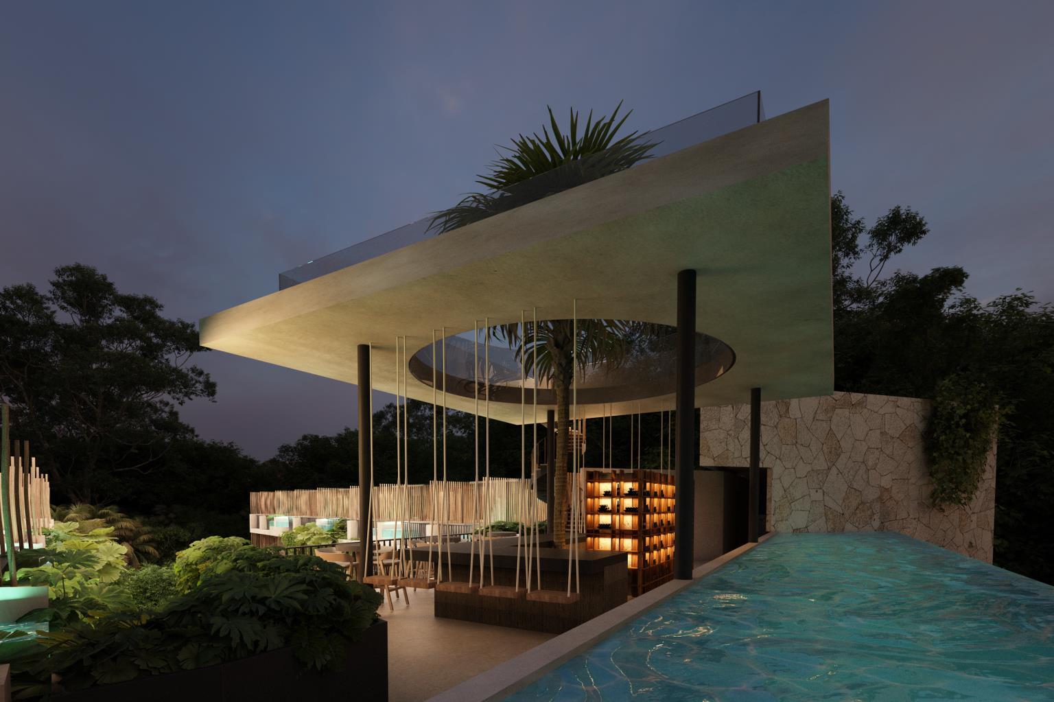1BR 1BA Luxury Apartment with pool, Amazonia 518 Tulum