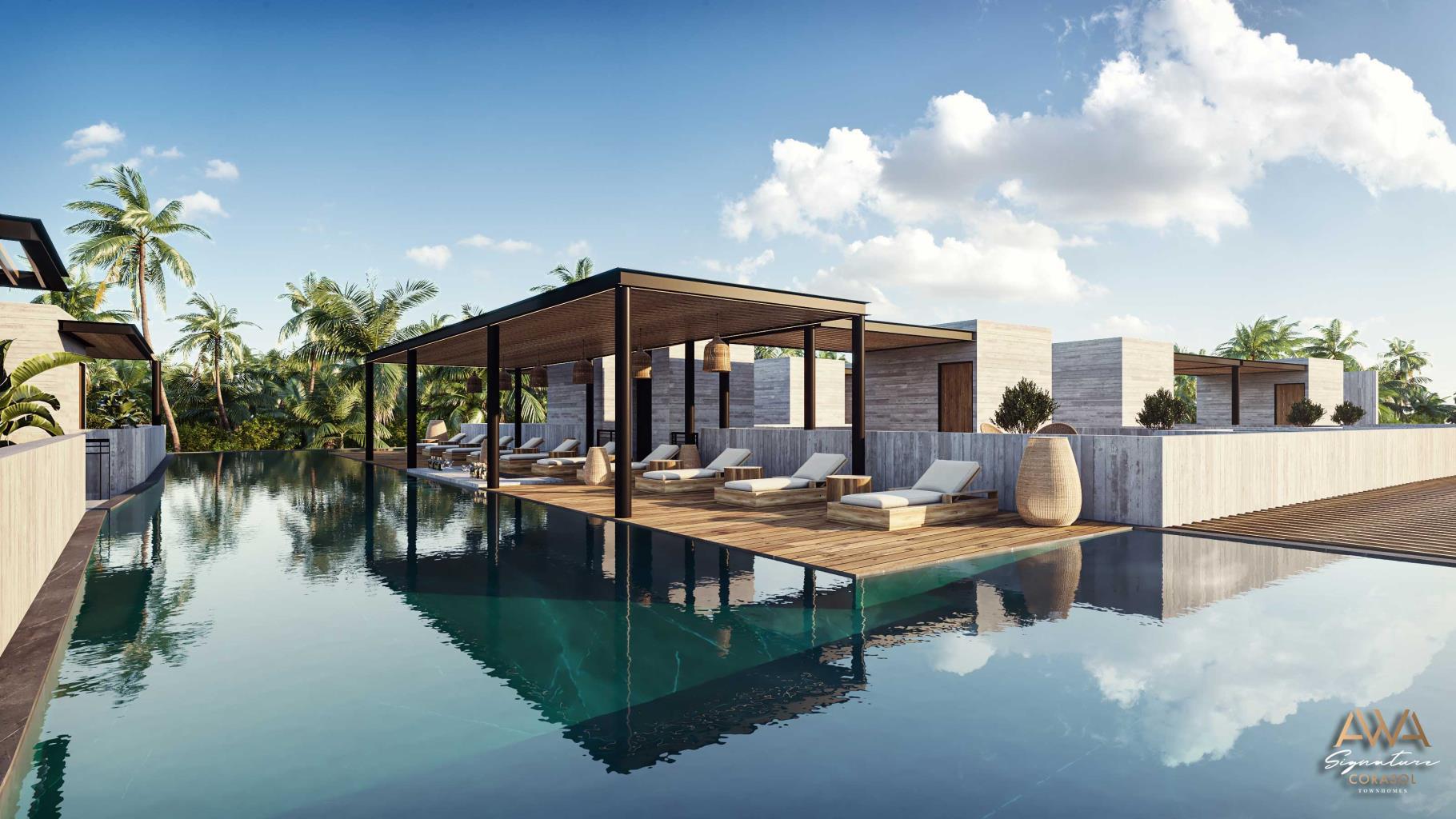 3BR 3BA Apartment swin up, Awa Signature, Playa del Carmen