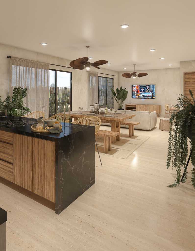 2BR 2BA, Apartment with Terrace, Kay, Tulum