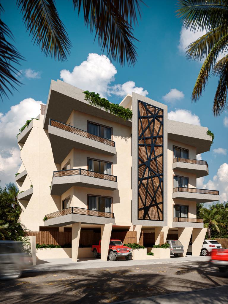 1BR 1BA Apartment with terrace, Yama Tulum Condos