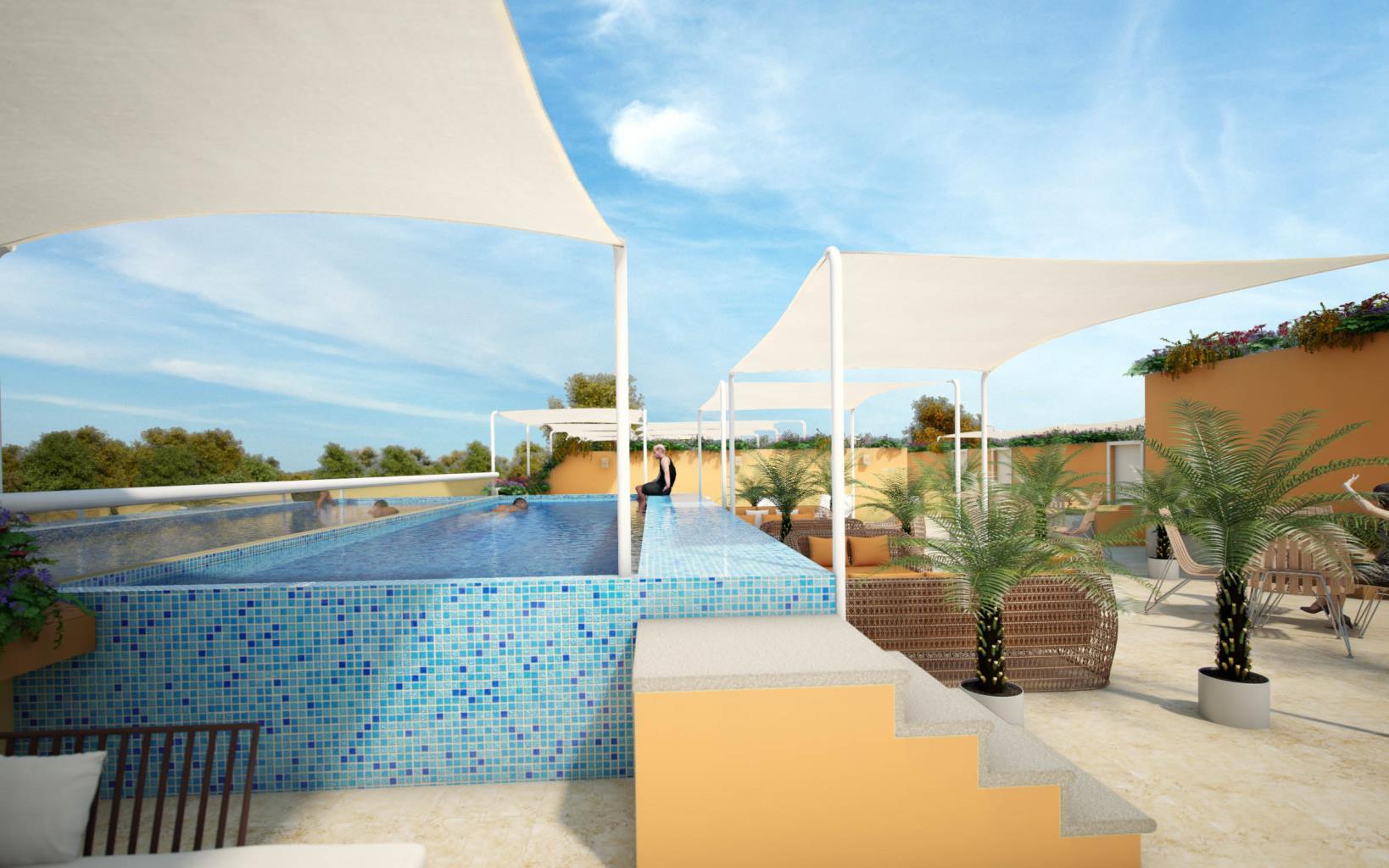Studio BR1 BA1, Suites Riviera, Playa del Carmen