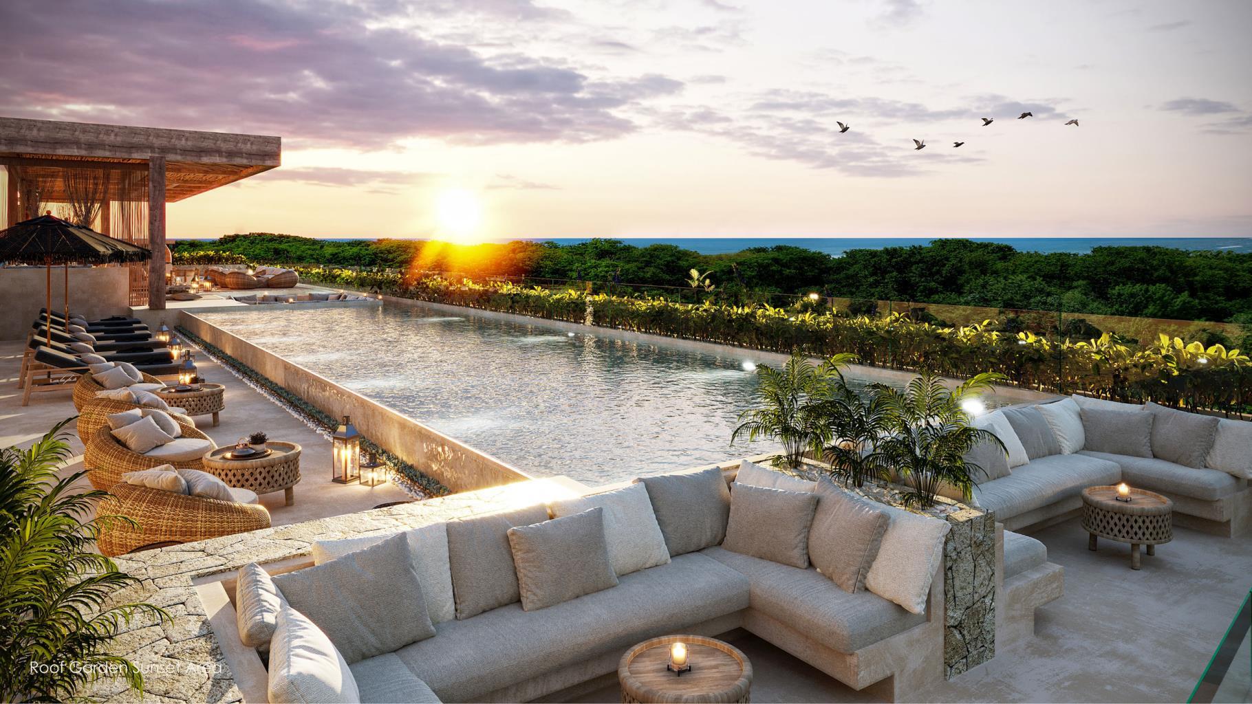 2BR 3BA PH Roof top Lock off, Nequen Kukulkan, Tulum