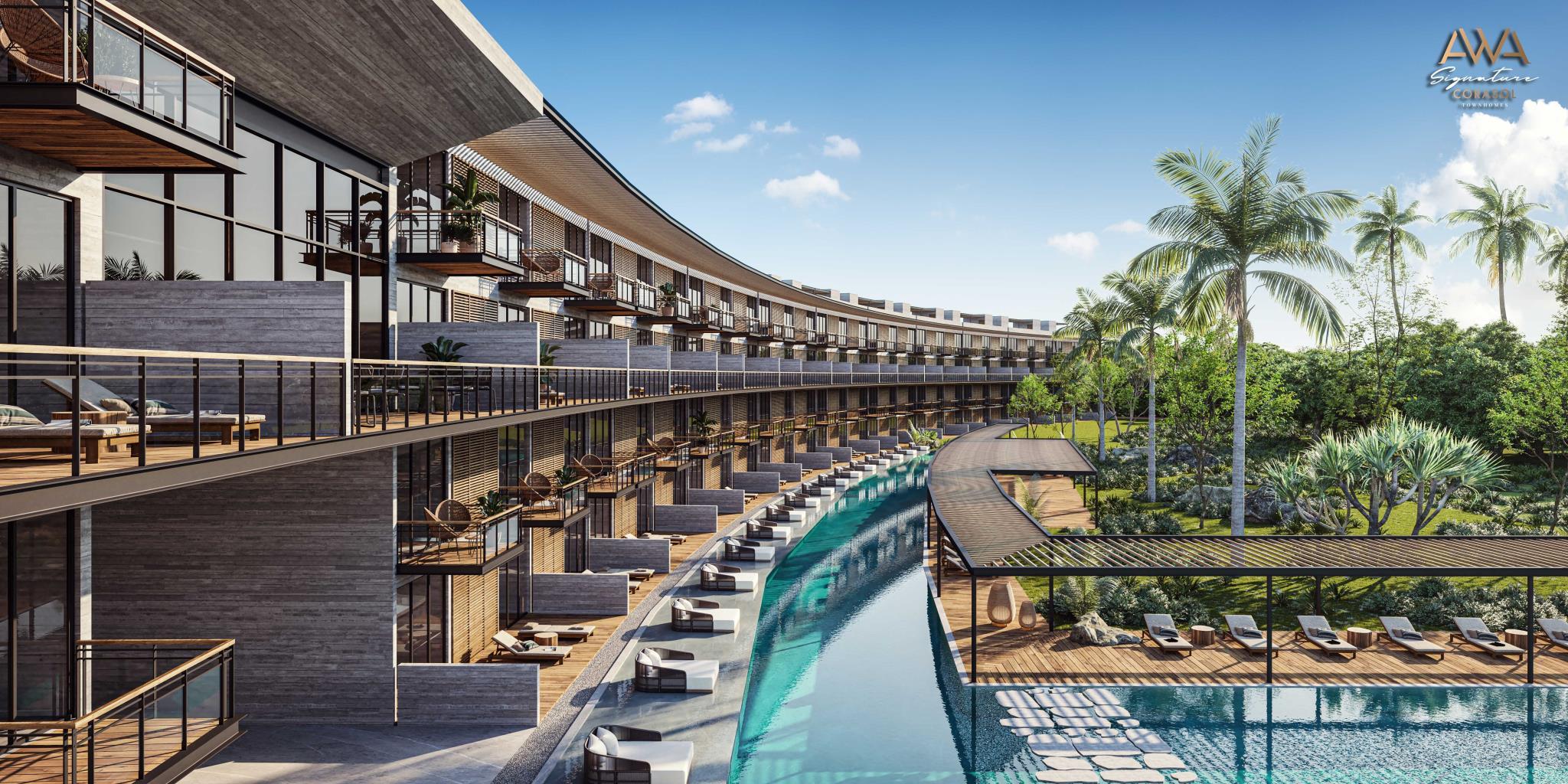 3BR 3BA Apartment swin up, Awa Signature, Playa del Carmen
