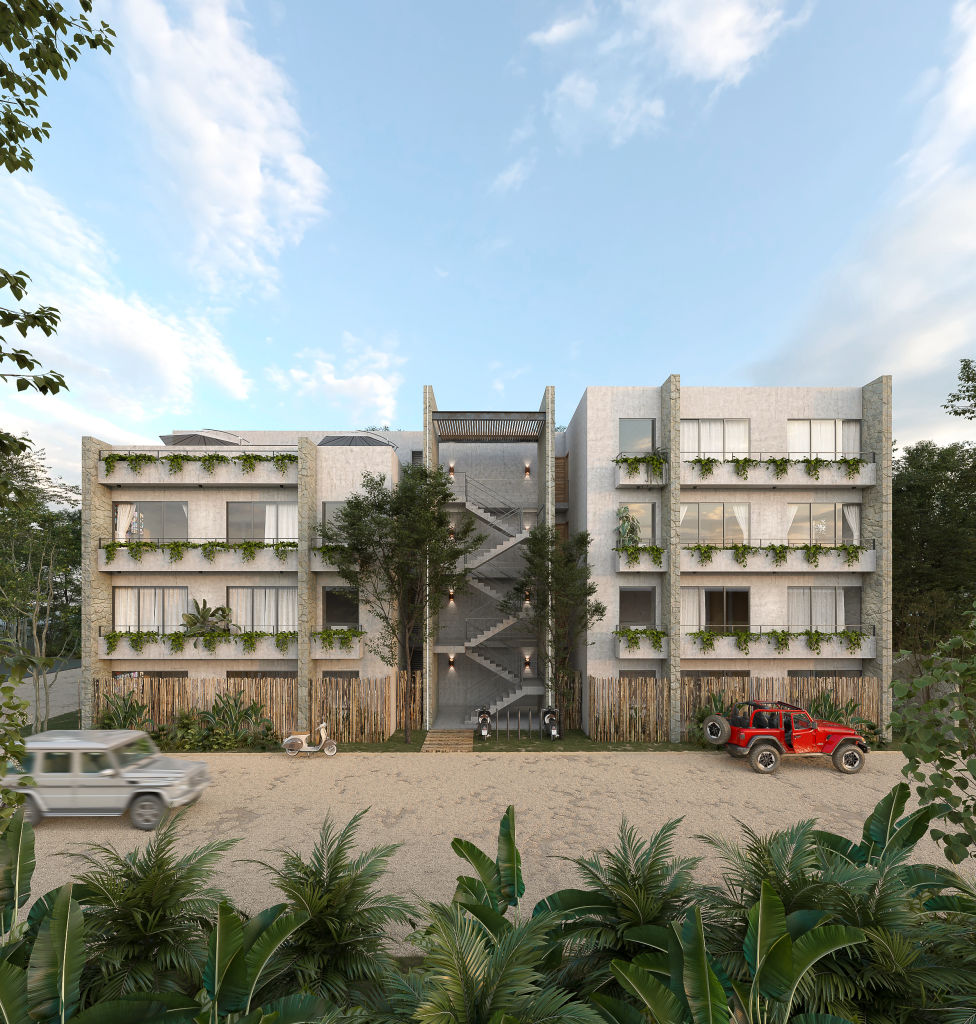 2BR 2BA, Apartment with Terrace, Kay, Tulum