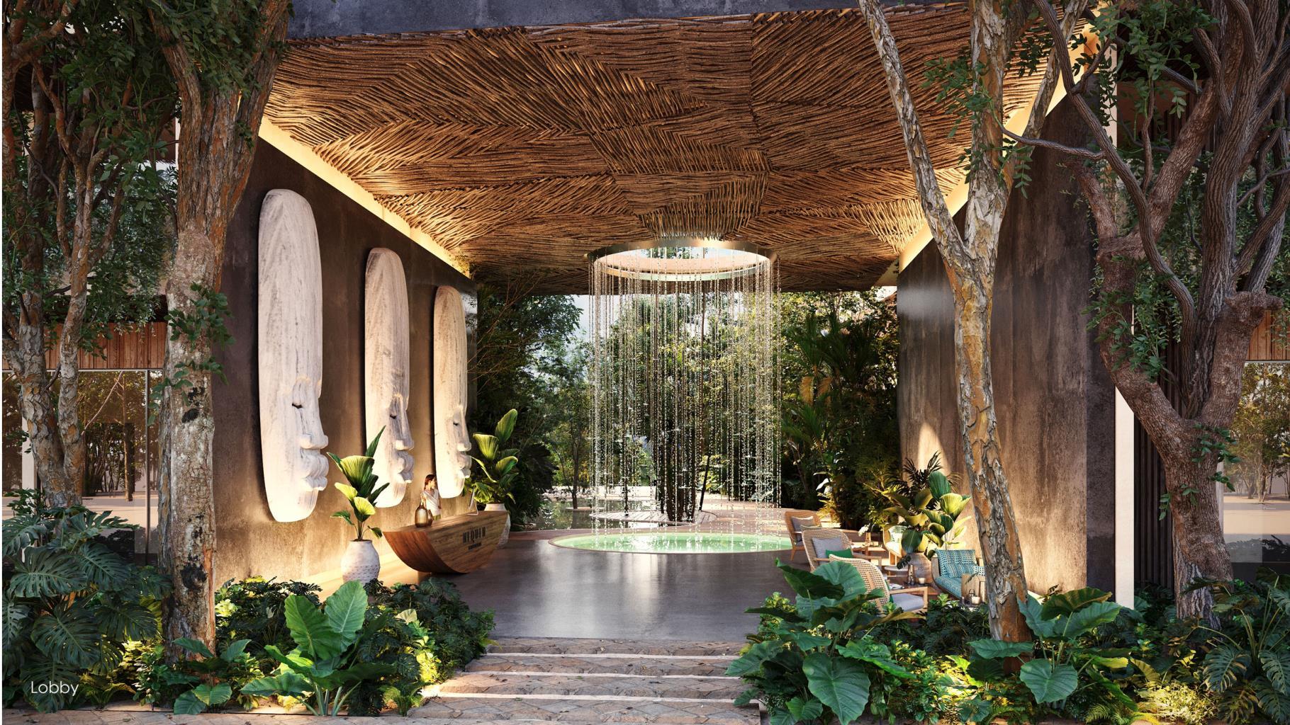 1BR 1BA Garden Apartment with pool, Nequen Kukulkan, Tulum