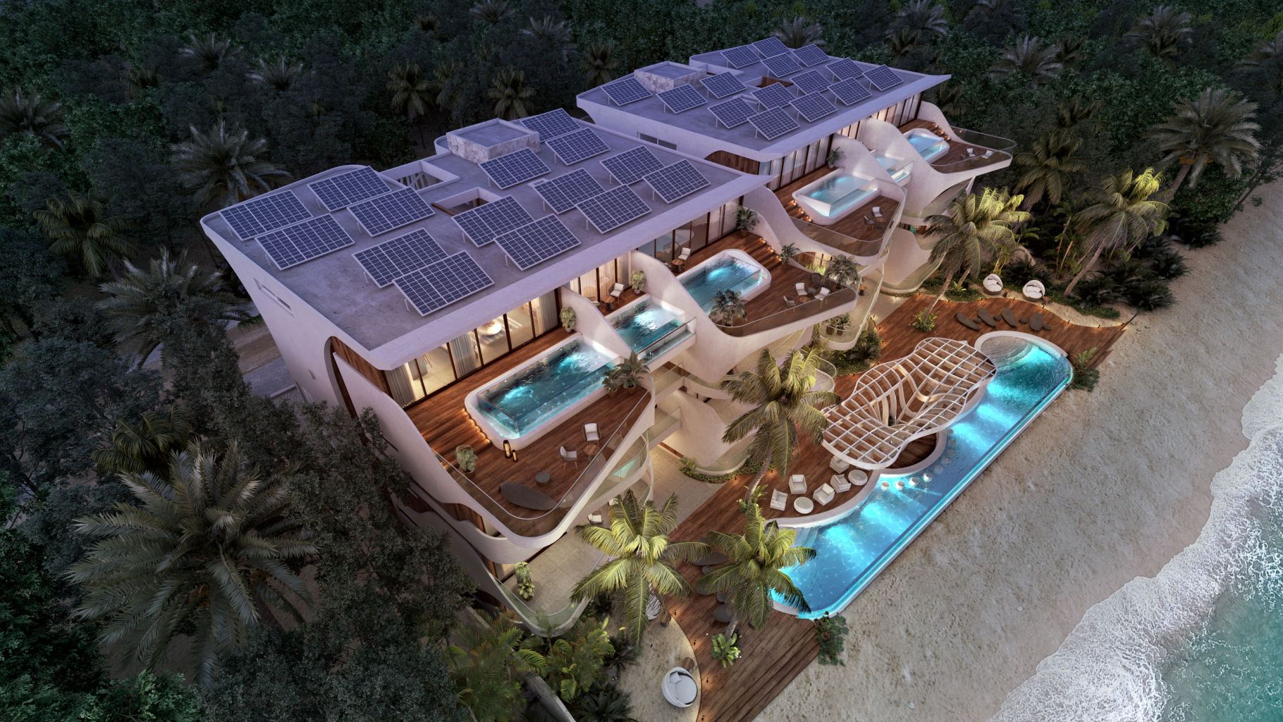 3BR 4BA apartment Tankah 52 Tulum