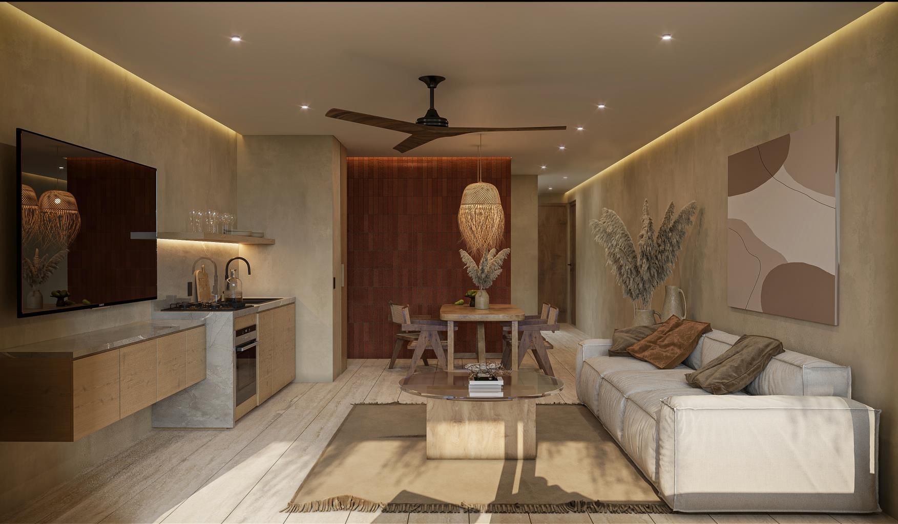 1BR 1BA Apartment with pool, Xaana Tulum