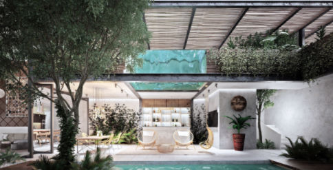 4BR 5BA, Villa pool and garden, Villa Anunna, Tulum