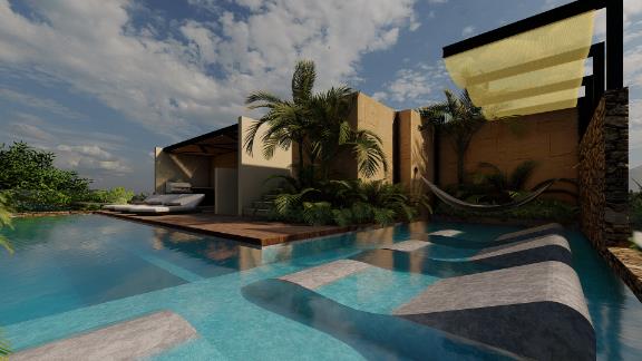 Studio with Garden and pool, Via AQUA Tulum